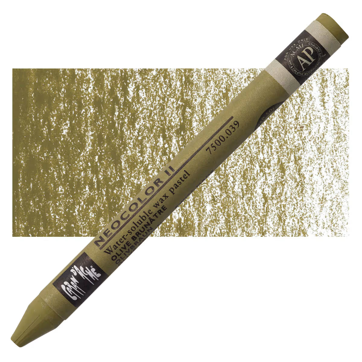 NEOCOLOR II AQUARELLE OLIVE UND