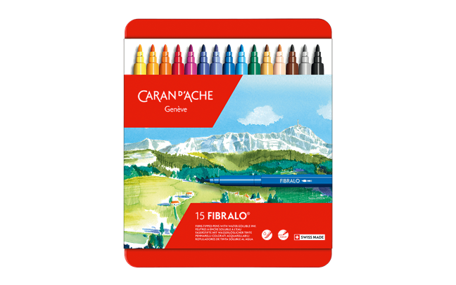 BOX CLASSIC FIBRALO AQUARELLE 1X15 PCS