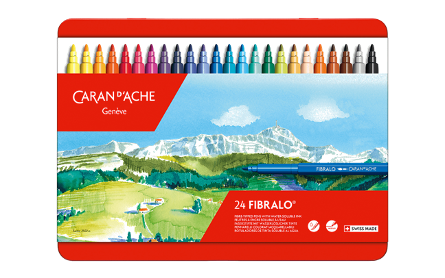 BOX CLASSIC FIBRALO AQUARELLE 1X24 PCS