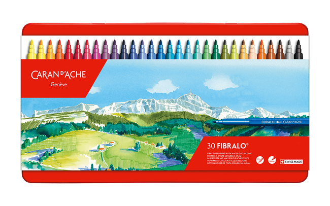 BOX CLASSIC FIBRALO AQUARELLE 1X30 PCS
