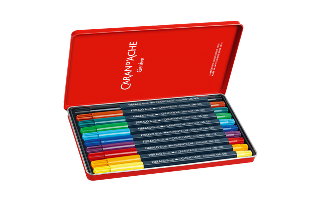 BOX CLASSIC FIBRALO BRUSH AQUARELLE 1X10 PCS