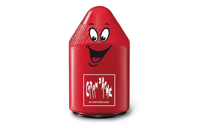 DOUBLE PLASTIC SHARPENER RED UND