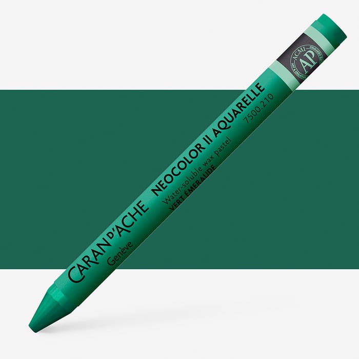 NEOCOLOR II AQUARELLE EMERALD GREEN UND
