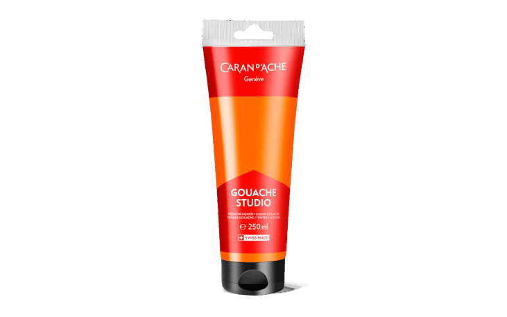 GOUACHE ORANGE 250ML UND