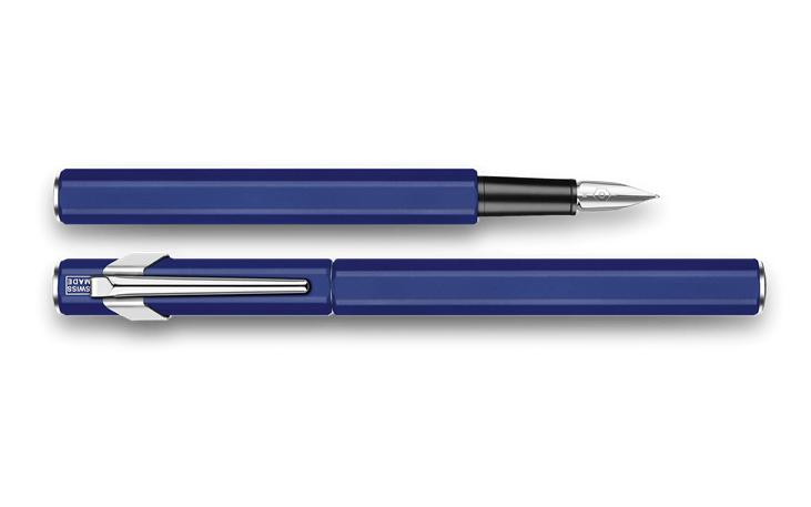 PLUMA FUENTE FOUNT METAL BLUE UND